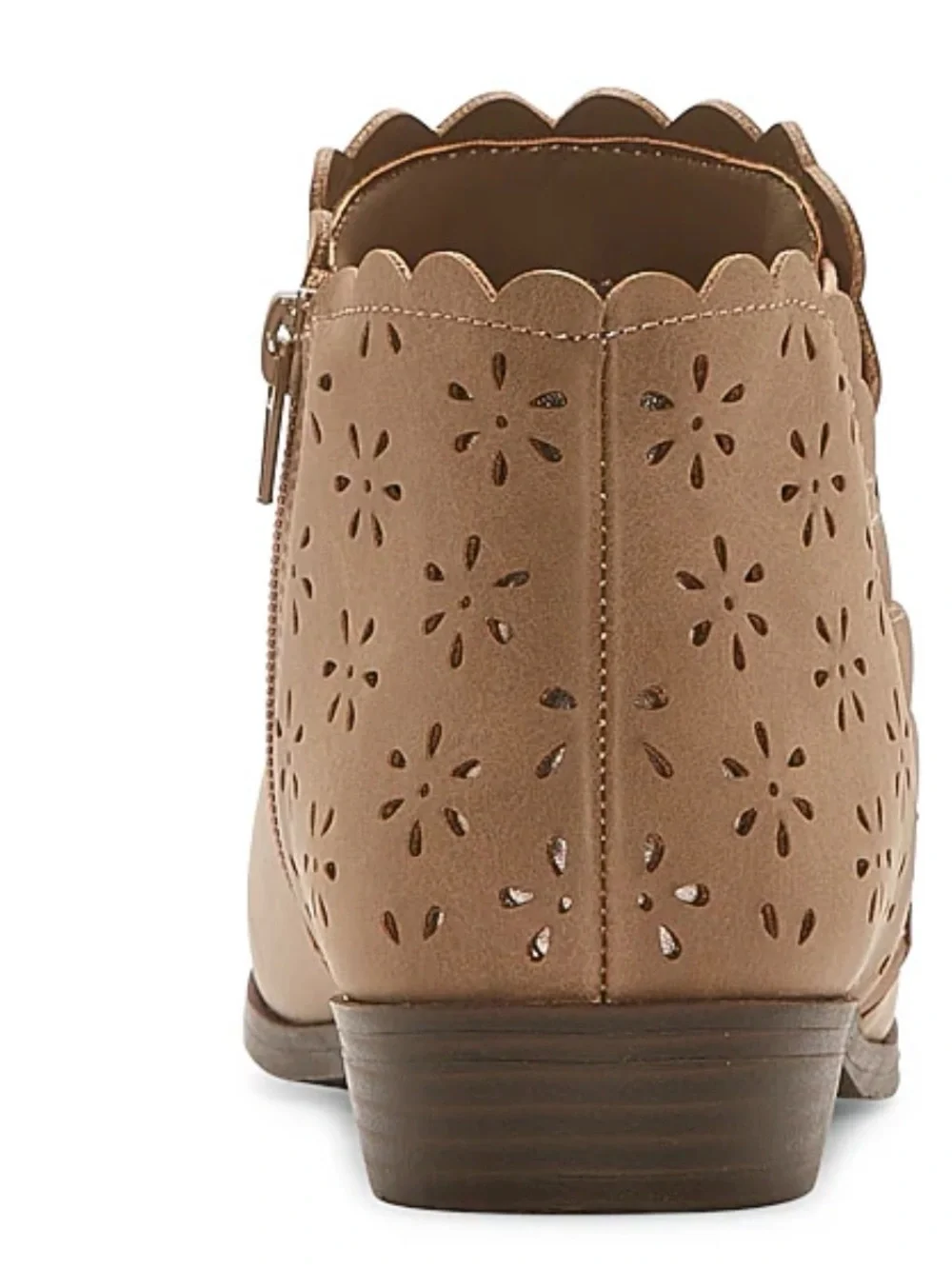 NWT Thereabouts Youth 5 Fits Womens 6.5 Size Conversion Kids Faux Suede Booties